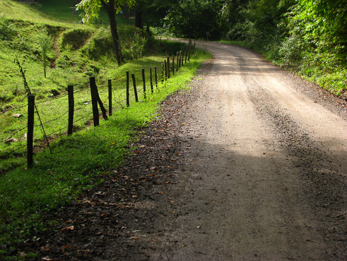 Country road getting lost simple pleasures